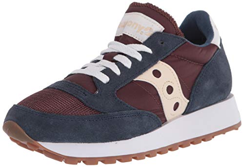 Saucony Jazz Original Vitnage, Zapatillas Bajas para Mujer, (Marron Acajou Marine), 39 EU