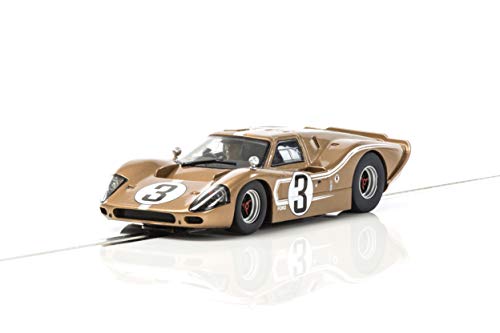 Scalextric- Coche Slot, Color Dorado (Hornby H3951)