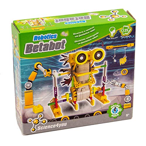 Science4you-Robotics Robotics Betabot-Juguete Científico y Educativo Stem, Multicolor, Regular para Niños +8 Años, (605152)