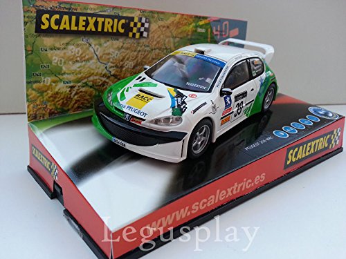 SCX Slot Scalextric 6172 Peugeot 206 WRC Criterium Nº39 Barroso Maldonado