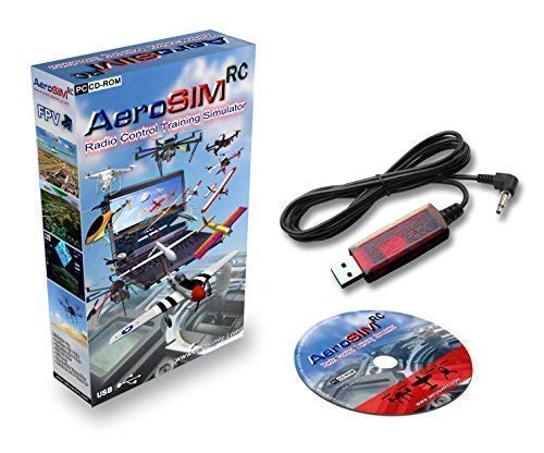 Simulador Drones AeroSIM RC | Simulador Entrenamiento Piloto de Dron | Avion Helicoptero Multirrotor RPA | Flight Training Drone Simulator | conector jack mono 3.5mm