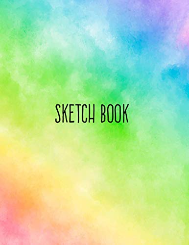 Sketch Book: 8.5" x 11" Sketchbook for Drawing | Doodling| Writing| Painting and Sketching 109 Pages Blank Paper Notebook | Watercolor Cover Sketch Pad Vol.9