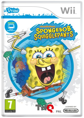 SpongeBob Squigglepants - uDraw Compatible (Wii) [Importación inglesa]