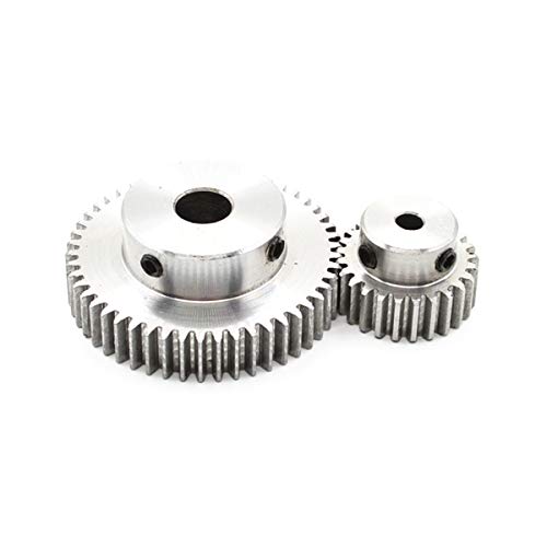 Spur engranaje de piñón 1 M 15/16 / 18/20/22/24 Dientes / 28Teeth 1 Mod derecha 45# acero Worm Gear Motor de engranaje de cremallera Transmisión RC