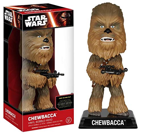 Star Wars Episode VII Wacky Wobbler CabezÃ³n Chewbacca 15 cm Funko Bobble heads