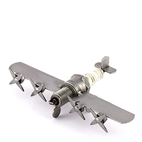 Steelman24 I Avión Mini B52 I Made in Germany I Idea para Regalo I Figura de metalo