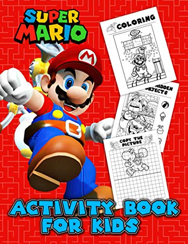 Super Mario Activity Book For Kids: An Interesting Experience Activity, Brain Development, Training All Skills, Self-Improvement, Meaningful Gift