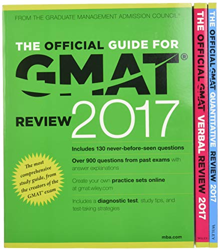 The Official Guide to the GMAT Review 2017 Bundle + Question Bank + Video