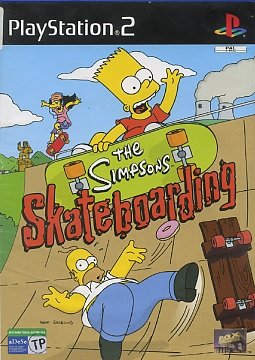 The Simpsons Skateboarding