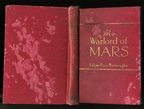 The Warlord of Mars by Edgar Rice Burroughs, Science Fiction, Space Opera, Fantasy