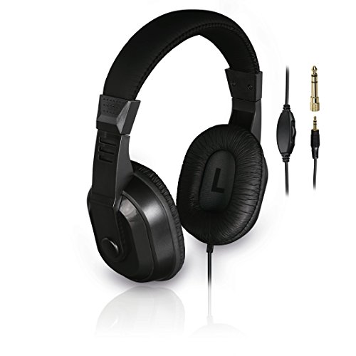 Thomson HED4407 Negro Supraaural Diadema auricular - Auriculares (Supraaural, Diadema, Alámbrico, 8 m, Negro)