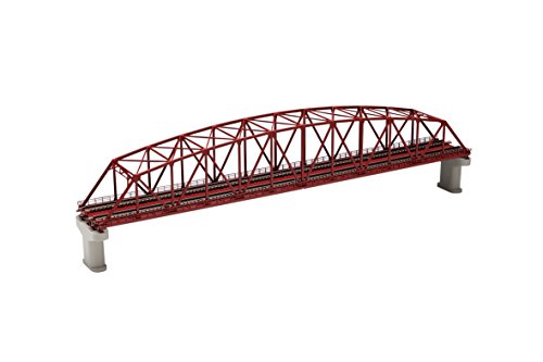 TomyTEC 032212 – Rejilla Puente, Modelo Ferrocarril Accesorios, de 2 spurig, Rojo