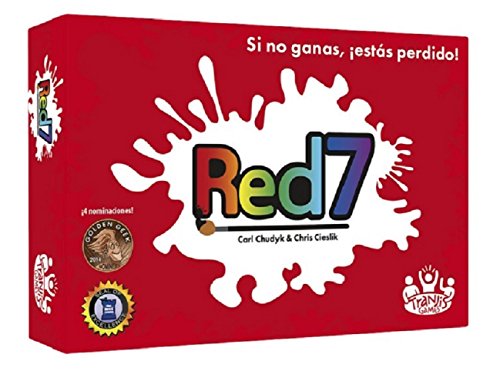 Tranjis Games - Red7 -Juego de cartas (TRG-04red) , color/modelo surtido