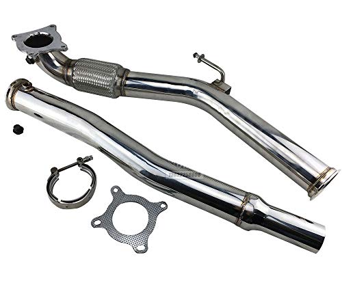 Turbo Catless Downpipe Exhaust 2.0T Decat Cat delet Racing 3.0'' FOR AU A3 FSI/Seat Leon FR Cupra/V W Golf GT I 2.0 MK5 MK6