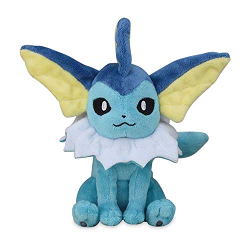 Vaporeon Peluche #134 Pokémon Fit Official Gotta Catch 'Em All!