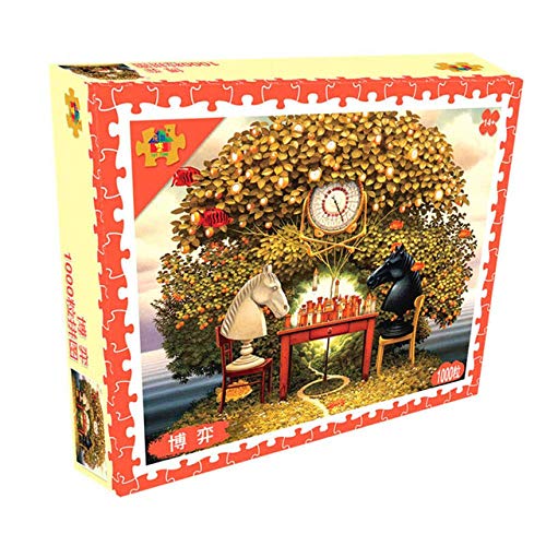 Visionpz Rompecabezas para Adultos Puzzle de 1000 Piezas Príncipe de Persia Juegos de Rompecabezas de Temas Rompecabezas educativos para Regalo de niños Ideal para cumpleaños de Navidad 75x50cm