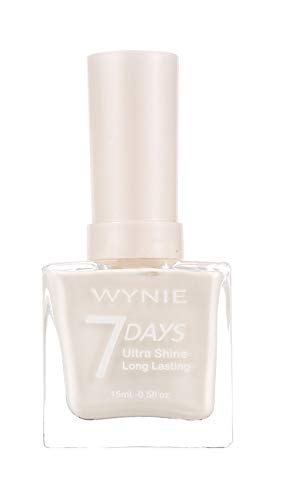 WYNIE JUMBO Nail Polish 500 - Esmalte de Uñas Secado Rápido Larga Duración tamaño Jumbo tono Blanco Perlado - 15 ml