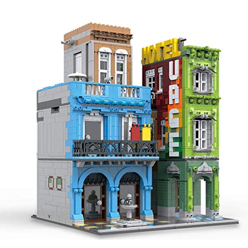 YZHM Urge Hotel City Building Blocks Architecture Blocks Blocks Construction Toy - Compatible con Lego 4104 Piezas