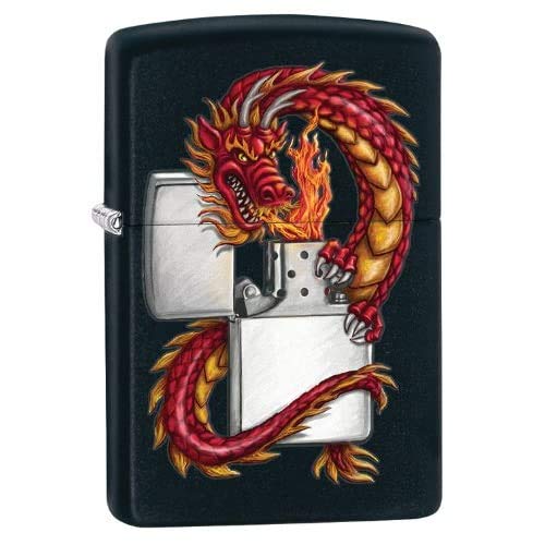 Zippo Dragon - Set de Mantenimiento para Acampada, Color Negro