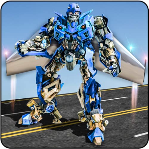 Air Robot Game - Flying Robot Transformation Game