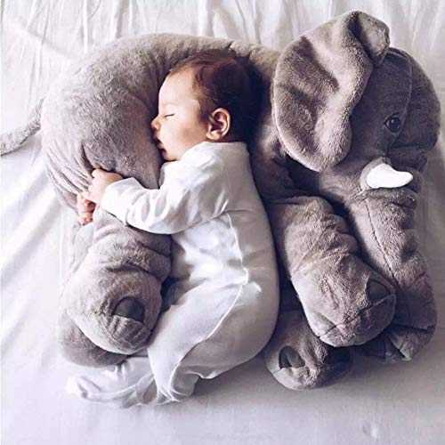 Almohada para bebé, cojín para comida de elefante, dormitorio para niños, decoración de ropa de cama, cama para bebé, asiento de coche, juguetes de peluche para niños, 60 cm