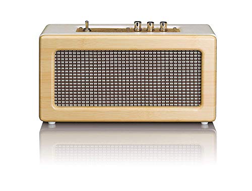 Altavoz Portátil Lenco BT-300 Madera, Vintage, Bluetooth