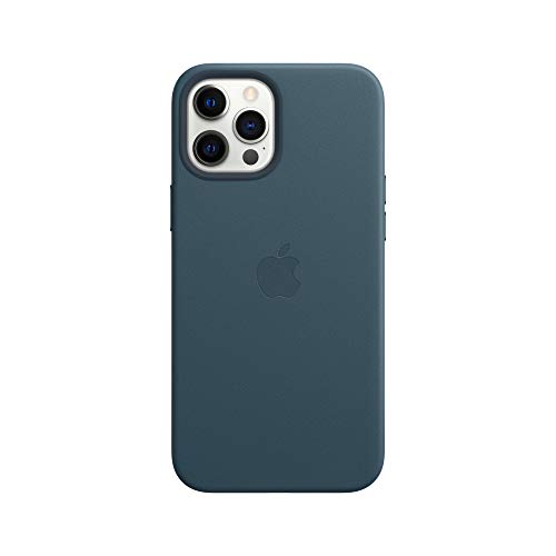 Apple Funda de Piel con MagSafe (para el iPhone 12 Pro MAX) - Azul báltico
