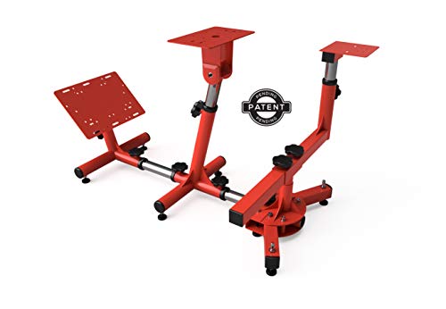 Arozzi Velocita Red Racing Stand, Metal, Rojo, Large