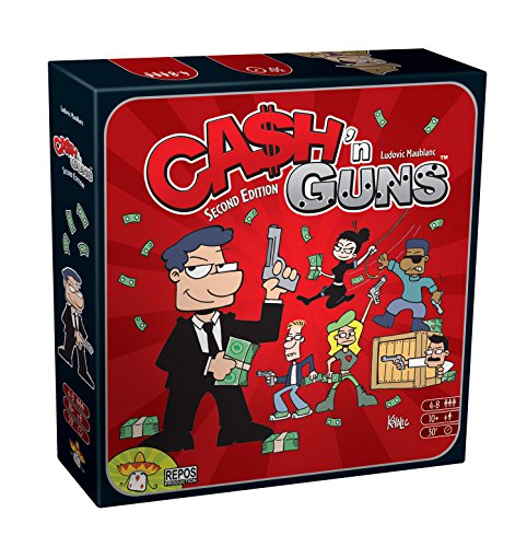 Asmodee 8960 Cash'N Guns Edición Italiana