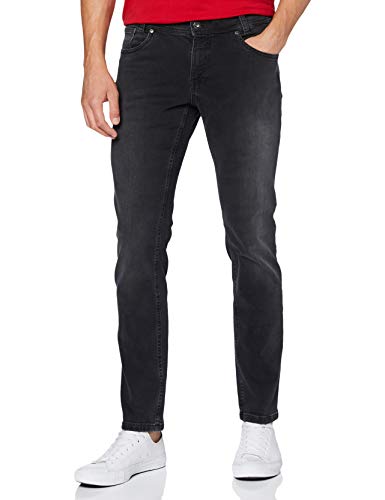 Atelier GARDEUR Sandro Left Hand Twill Vaqueros Slim, Negro (Schwarz 199), W42/L30 (Talla del Fabricante: 42/30) para Hombre