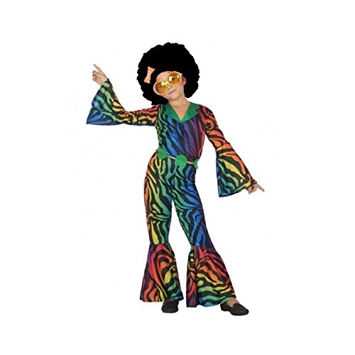 Atosa-39420 Disfraz Disco, Multicolor, 7 A 9 Años (39420)