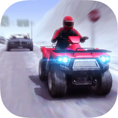 ATV Quad Bike Frozen Highway - Nitro Charged Blast Turbo Racing