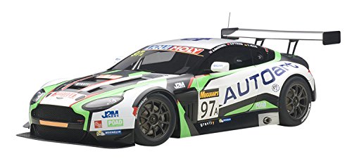 AUTOart – 81506 – Aston Martin Vantage V12 GT3 – 12H de Bathurst 2015 – Escala 1/18 – Negro/Blanco/Verde