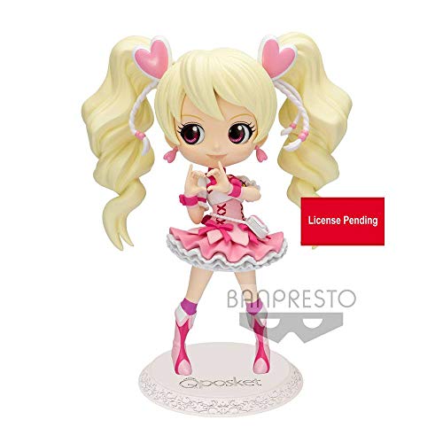 Banpresto-BP19902 Q Posket, Fresh Pretty, Figure Cure Peach (Ver. B), Color (Bandai BP19902)