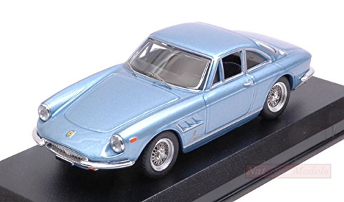 Best Model BT9702 Ferrari 330 GTC 1966 Metallic Light Blue 1:43 Die Cast Model Compatible con