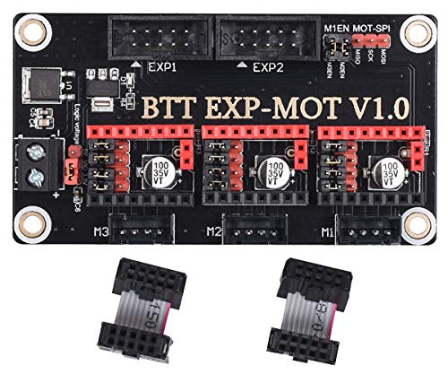 BIGTREETECH BTT EXP-MOT V1.0 Módulo de expansión de unidades Interfaz EXP 3 controladores disponibles Piezas de impresora 3D para placa controladora SKR V1.3 / V1.4 / V1.4 Turbo