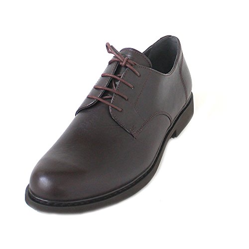 Camper Neuman Oxfords, Zapatos de Cordones Derby Hombre, Braun (Dark Brown 200), 43