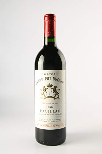 CHÂTEAU GRAND PUY DUCASSE 1986-5ème Cru Classé