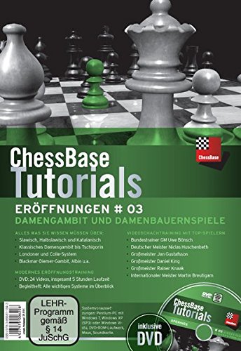 ChessBase Tutorials: Eröffnungen 3: Videoschachtraining: Damengambit und Damenbauernspiele