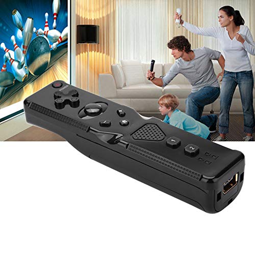 ????????? ???????? Motion Game Console, Analog Rocker Intenser Game Experience Control Remoto Compatible con Wii(Negro)