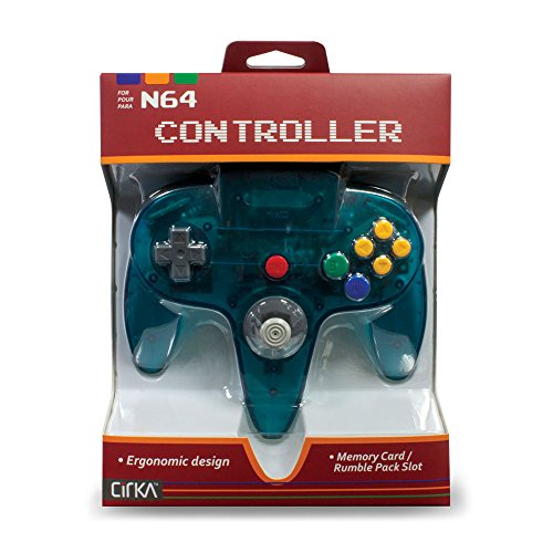 Cirka N64 Controlador: Turquesa Para Nintendo 64