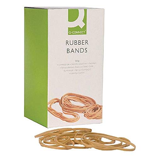 Connect Rubber bands 3 x 80 mm 500 g goma elástica - Elástico (3 mm, 8 cm, 500 g)