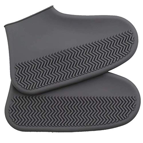 Coolnice Cubiertas Impermeables para zapatos,Cubrecalzado de silicona con Suela Antideslizante,Reutilizable y Resistente,Cubierta del Zapato Lavable,para actividades de actividades al aire libre