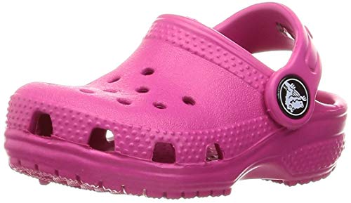 Crocs Classic Clog Kids Roomy fit Zuecos Unisex niños, Rosa (Candy Pink 6X0), 27/28 EU