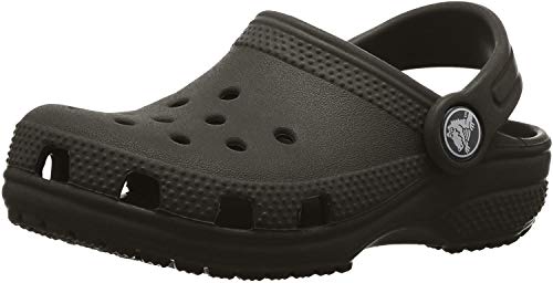 Crocs Classic Clog, Zuecos Unisex Niños, Negro (Black), 25-26 EU