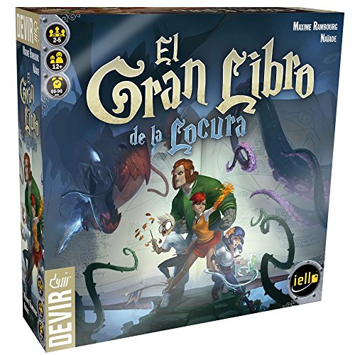 Devir - El Gran Libro de la Locura, Juego de Mesa (BGLOCURA)