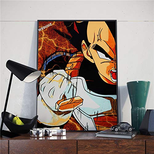 Dibujos animados anime naruto dragon ball heroes DIY 5D Kit de pintura de diamante por número Niños adulto regalo Mosaico de diamantes Manualidades para decoración de Pared(40x50cm Diamante cuadrado)