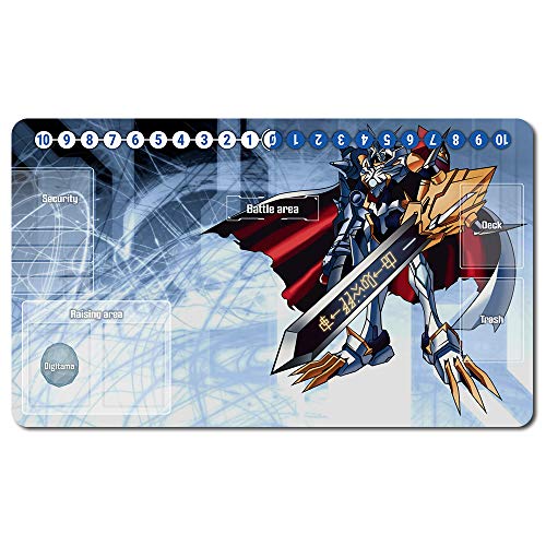 Digimon Playmat , Juego de mesa MTG, Tableros tapetes para juegos, Digimon tapete de juego de, Mesa tamaño 60 x 35 cm alfombrilla de juego para Yugioh Digimon Magic The Gathering - 50586ES