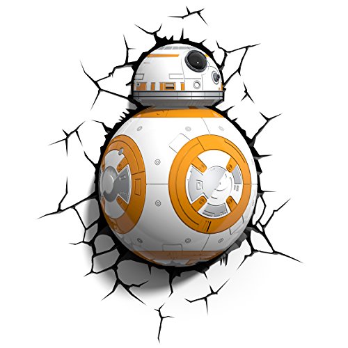 Disney 3DLIGHTFX-Lámpara 3D SW BB-8, Multicolor, 25.4 x 12.2 x 32.8cm (Redstring Spain DC697766)