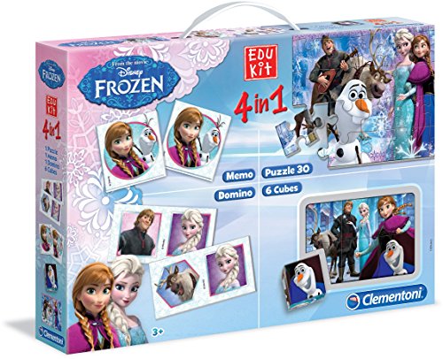 Disney Frozen - Edukit, Juego Educativo (Clementoni 134953)